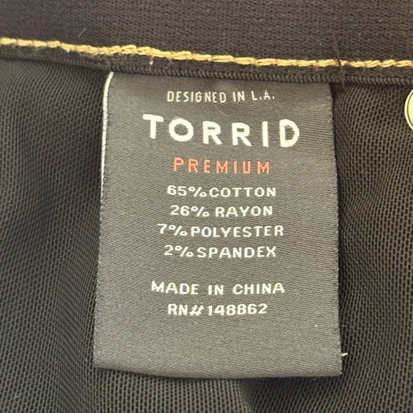 Torrid Premium Bombshell Skinny Distressed Jeans |16 - Picture 14 of 16